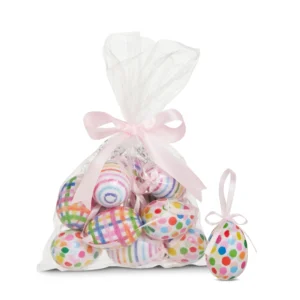 3" Sweet Stripe, Dot, Plaid Egg