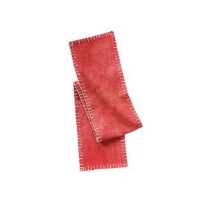 Carter Table Runner - Tomato