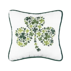 Irish Shamrock Mini Pillow