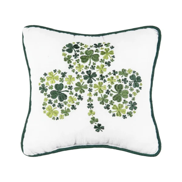Irish Shamrock Mini Pillow Creative Interiors Irish Shamrock Mini Pillow Creative Interiors