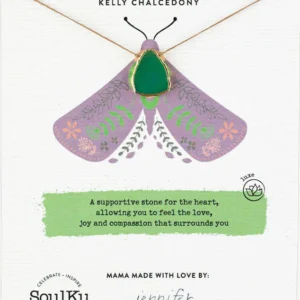 Kelly Chaldcedony  Alchemy Necklace for Your Heart