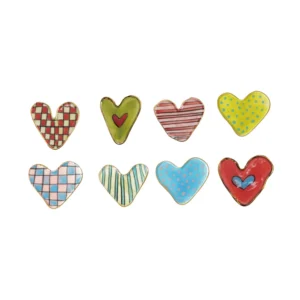 Heart Magnet Gold Edge