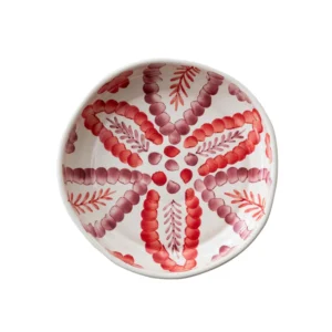 Serving Bowl Botanical Design