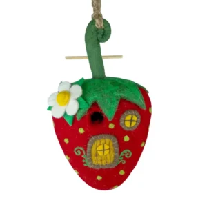 Birdhouse Strawberry Cottage