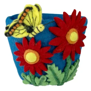 Cosmos Felt Pot