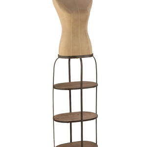 Maniquin with 3 Tier Shelves