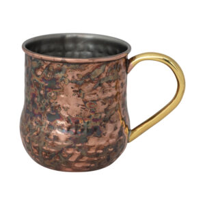 Hammered Mule Mug w/ Brass Handle