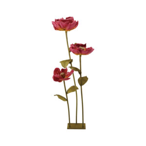 Paper Flowers with Stand Lg
