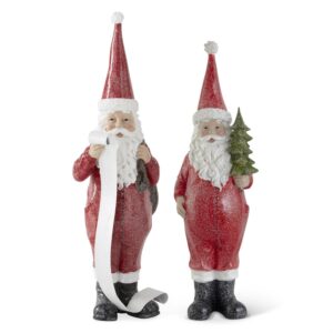 Glittered Santas