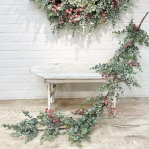 Frosted Red Berry Garland