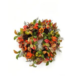Pumpkin Berry Wreath