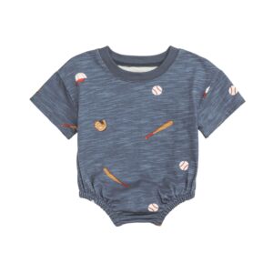 Blue Baseball T-Shirt Bubble 9mo