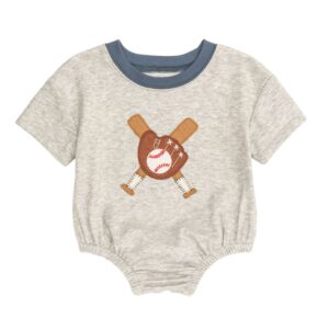 Green Baseball T-Shirt Bubble 9mo