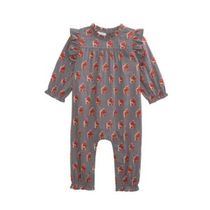 Fall Floral One-Piece 12mo