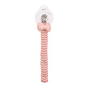 Light Pink Bow Crochet Pacy Strap