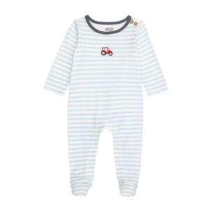Ditsy Tractor Sleeper 3mo