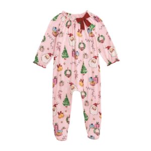 Pink Christmas Sleeper 6mo