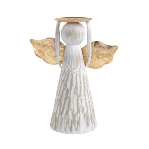 Large Angel Pillar Holder