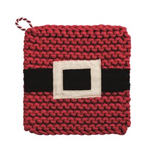 SANTA BELT XMAS POTHOLDER
