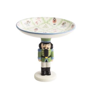 Green Nutcracker Candy Dish