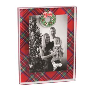 Wreath Tartan Acrylic Magnet Frame